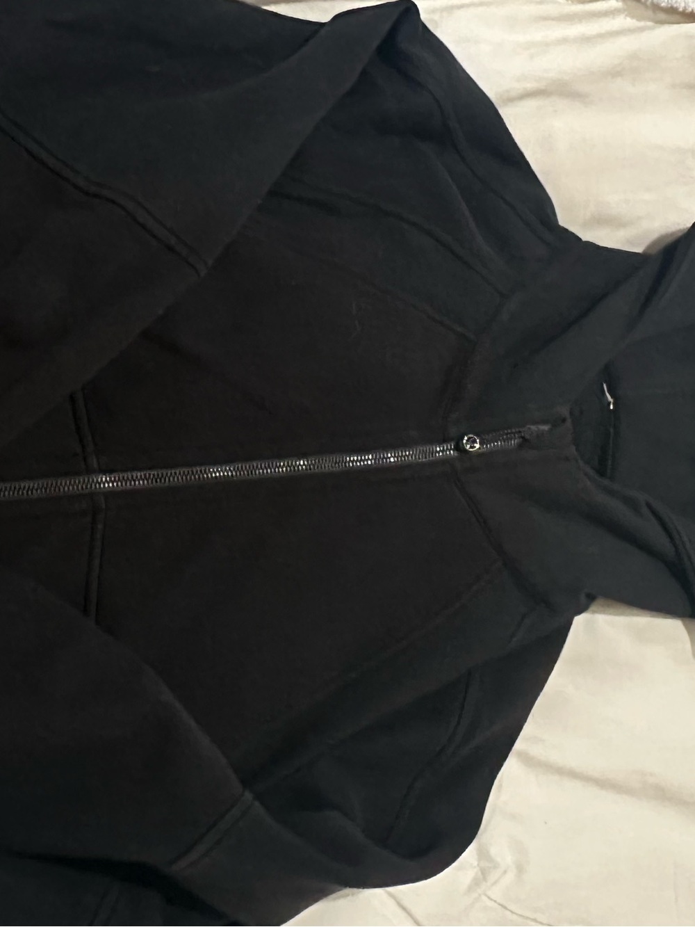 Lululemon Scuba Oversized Full Zip Hoodie Black M/L